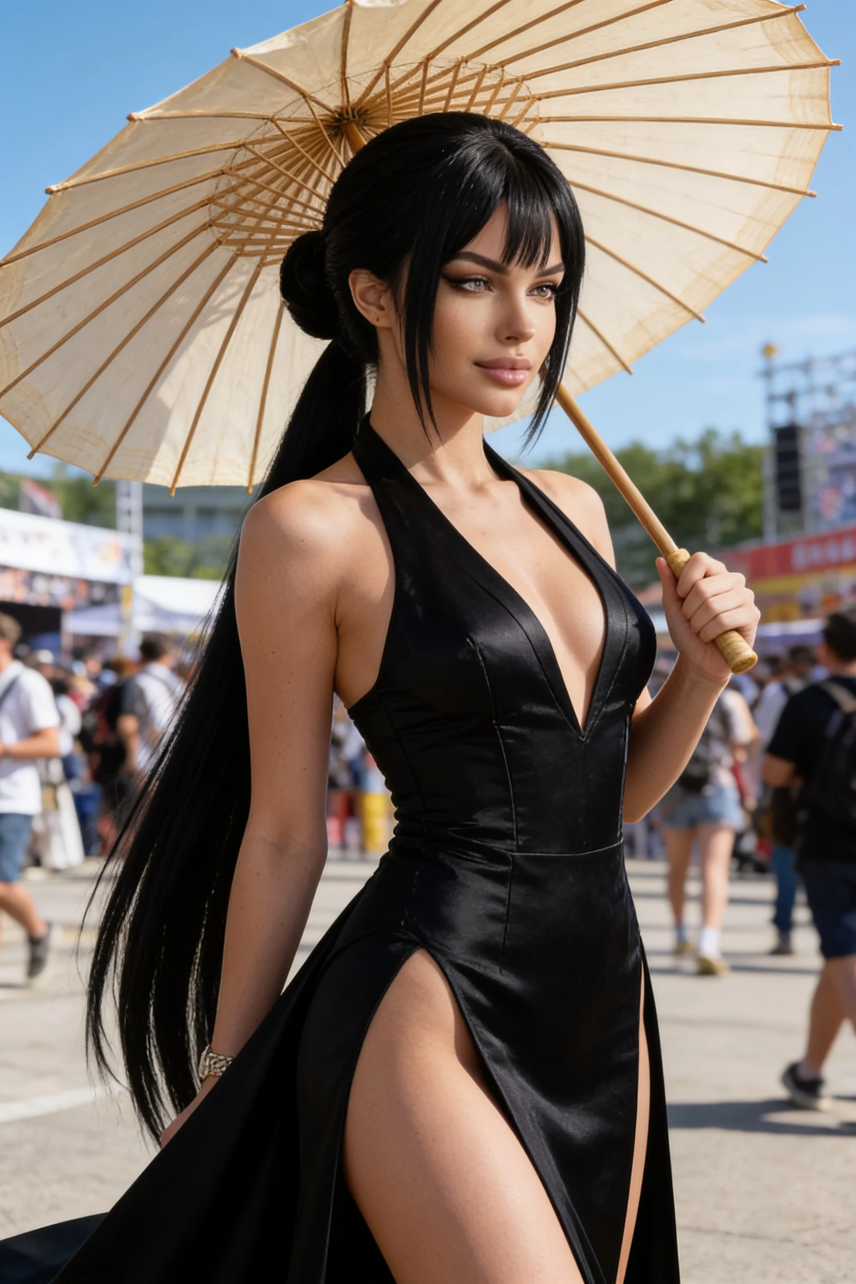 AI Anime Cosplay Portrait: Realistic Character Image